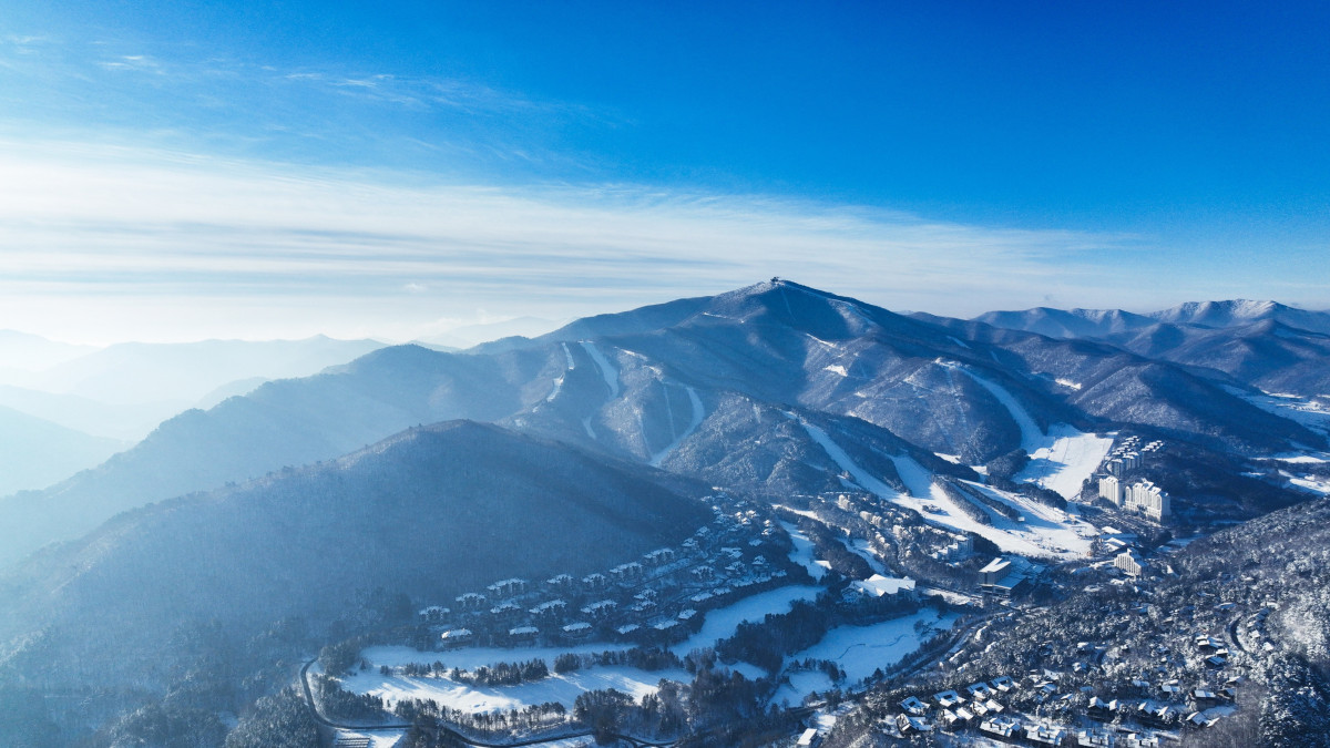 ▲모나용평 겨울 전경 (사진제공=모나용평)