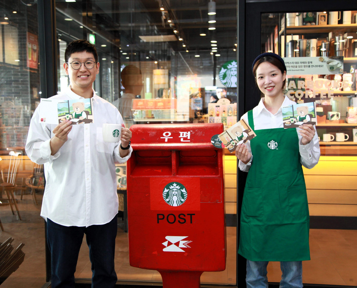 ▲스타벅스, ‘느린 우체통’ 확대 운영 (사진제공=스타벅스코리아)