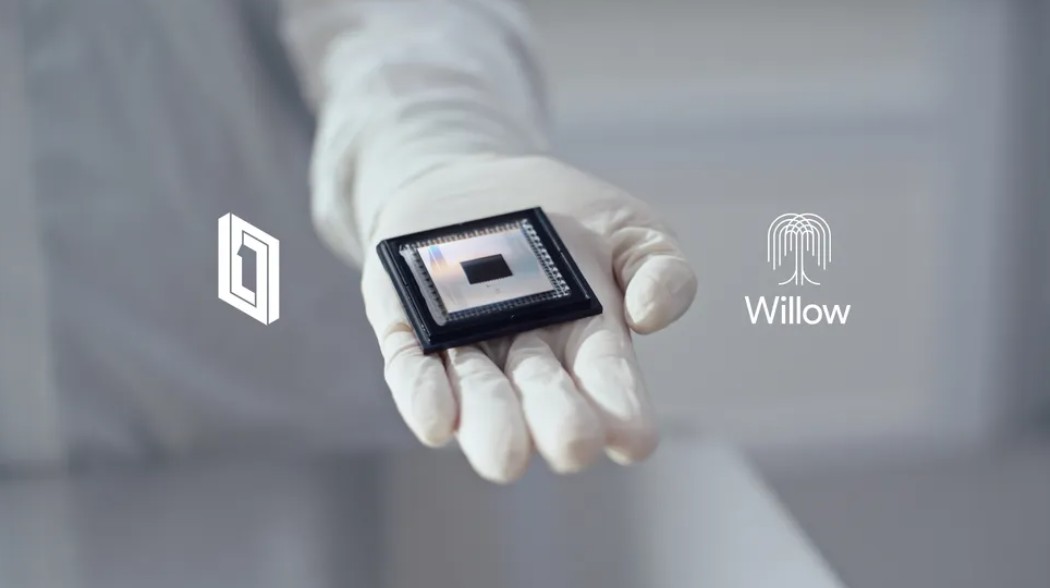 ▲구글의 양자칩 '윌로우'. (사진제공=구글)