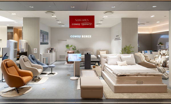 ▲‘코웨이 갤러리’ 신세계백화점 의정부점. (사진제공=코웨이)