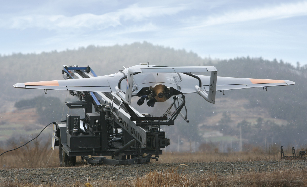 ▲대한항공 전술무인기 KUS-9. (사진=대한항공)