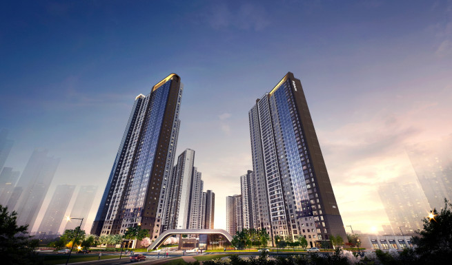 ▲'인하대역 수자인 로이센트' 투시도. (사진제공=BS한양)