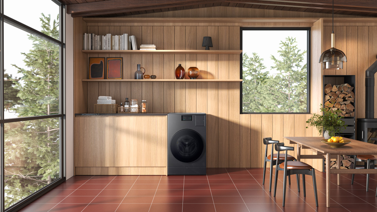 ▲삼성전자 '비스포크 AI 콤보' 세탁건조기 라이프스타일 이미지 (사진제공-LG전자)