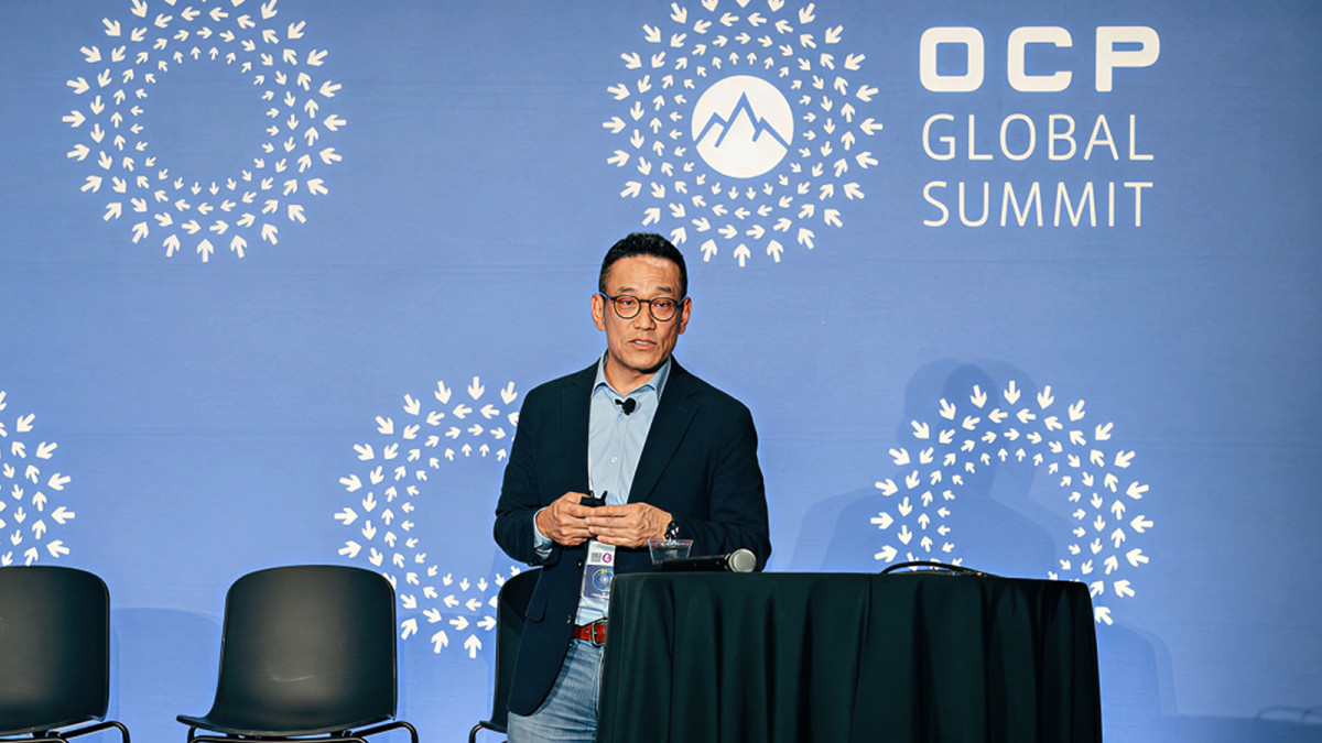 ▲발표를 진행한 SK하이닉스 김천성 부사장(eSSD_Product_Development 담당) (사진제공=SK하이닉스)