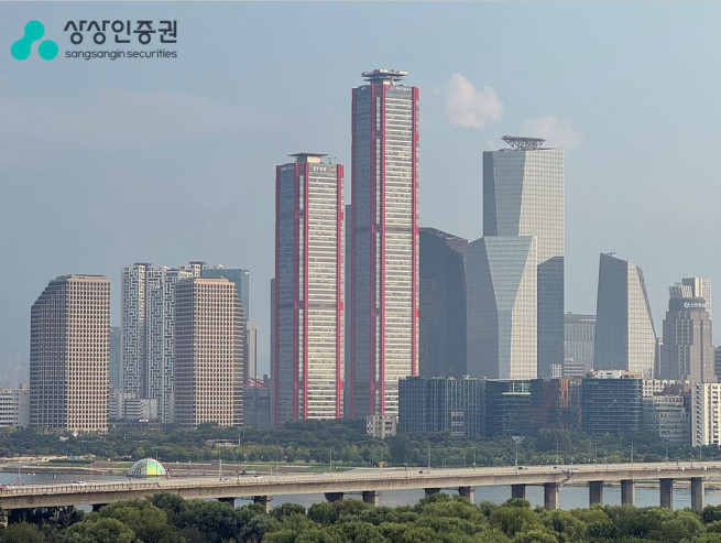 ▲상상인증권 본사가 위치한 서울 여의도 파크원 전경 (제공=상상인증권)