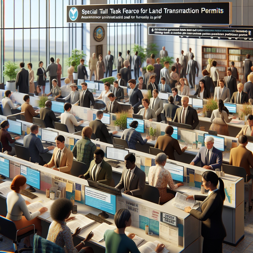 ▲헬프 데스크에서 세심한 직원의 안내받는 시민들 이미지. (김재학 기자·오픈AI 달리)