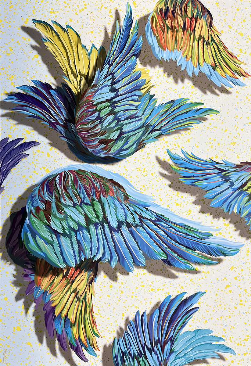 ▲'날개를 펼쳐라' 이미지 (신소영 작가 홈페이지)