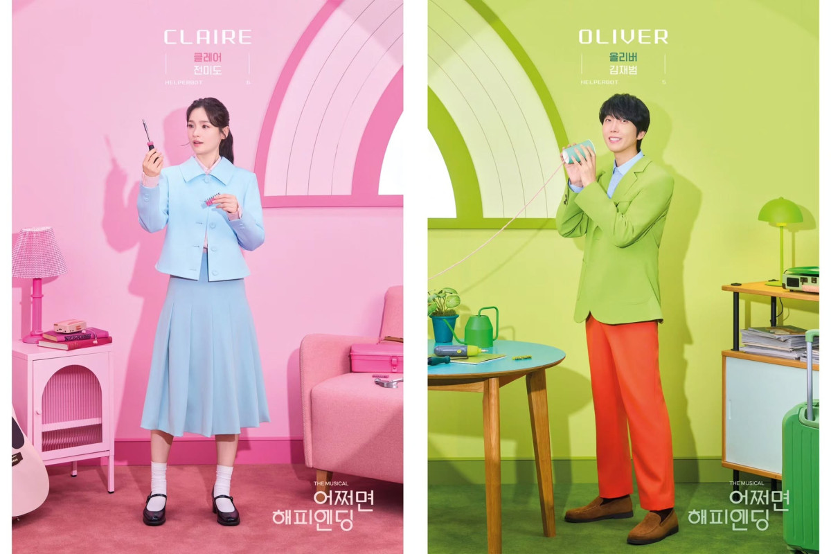 ▲클레어 역의 전미도(좌), 올리버 역의 김재범(우)(NHN링크)