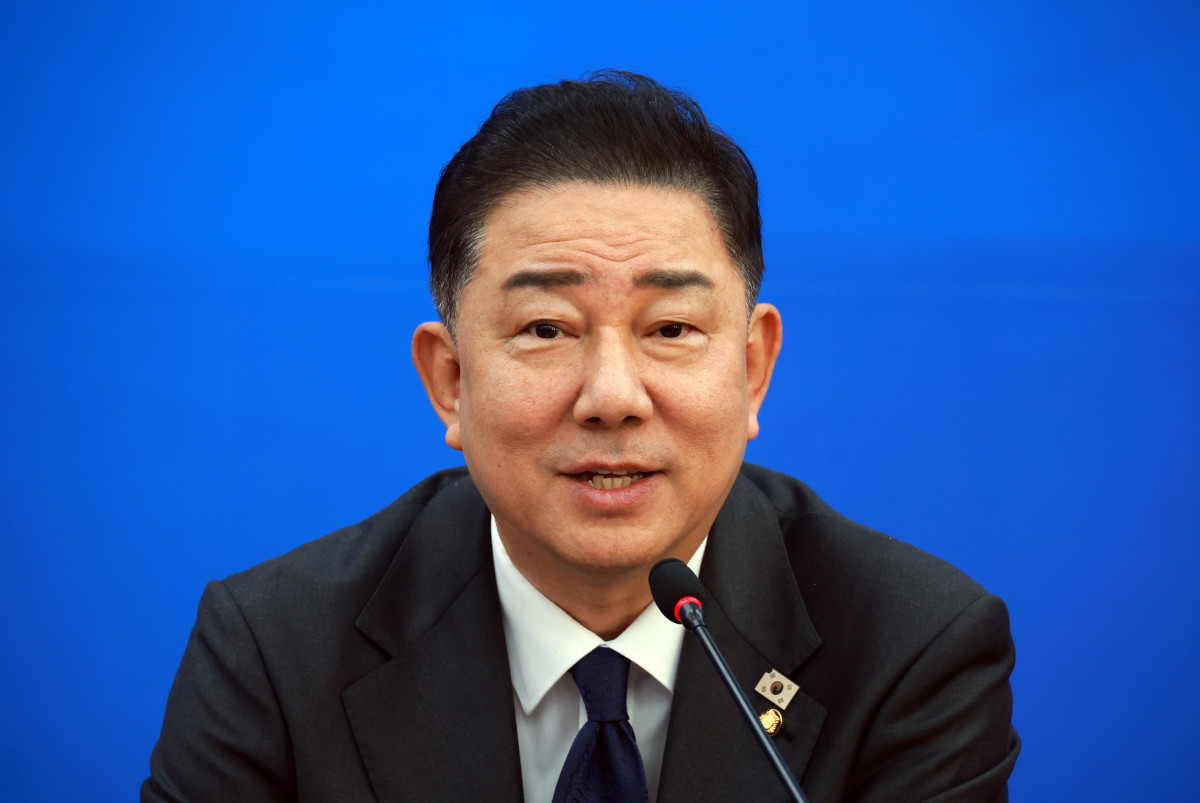 ▲김병기 더불어민주당 원내대표가 28일 서울 여의도 국회에서 열린 국정감사 대책회의에서 발언하고 있다. (사진=뉴시스)