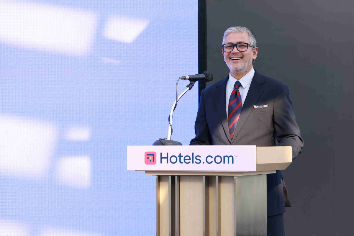 ▲하리 나이르 수석 호텔스닷컴 부사장 겸 총괄 (사진제공=호텔스닷컴)