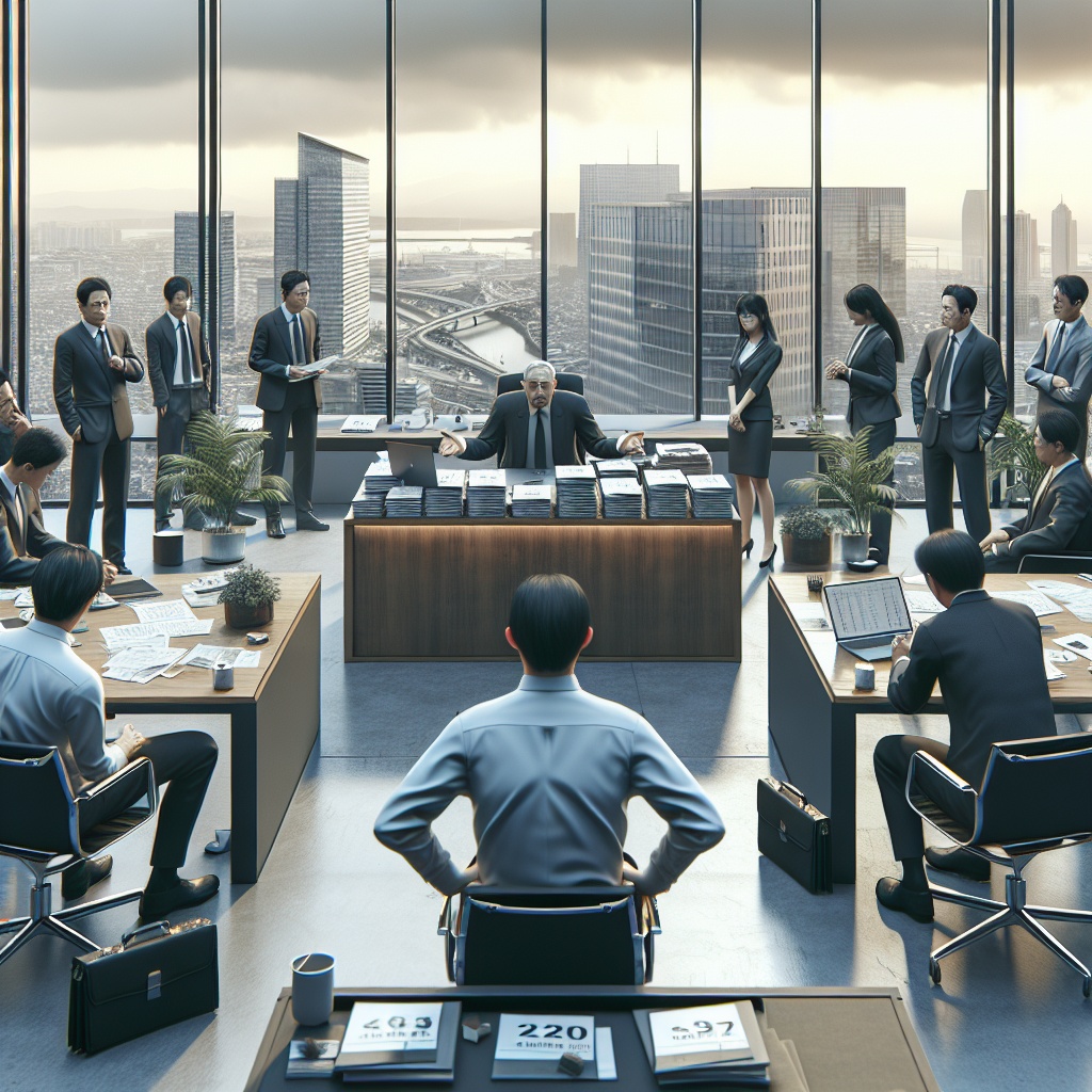 ▲경기주택도시공사(GH)가 근무지 무단이탈, 법인차 사적 사용 등 100건이 넘는 비위를 저지른 인사담당 임원에게 ‘감봉 3개월’ 처분을 내렸다. (김재학 기자·오픈AI 달리)