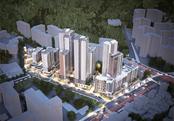 ▲서울 용마터널 인근 도심 공공주택 조감도. (사진제공=서울시)