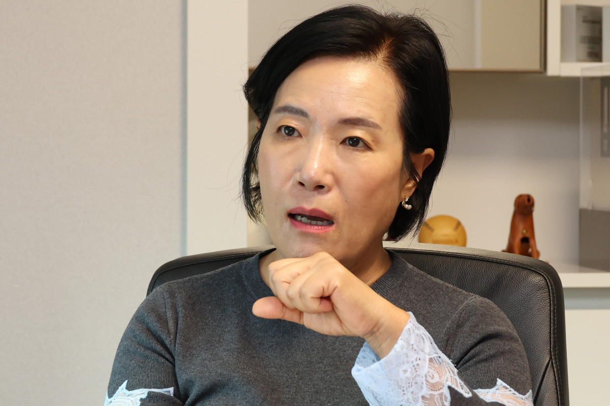 ▲박정림 전 KB증권 대표이사가 23일 서울 여의도에 위치한 사무실에서 이투데이와 인터뷰를 하고 있다.  (사진=고이란 기자 photoeran@)