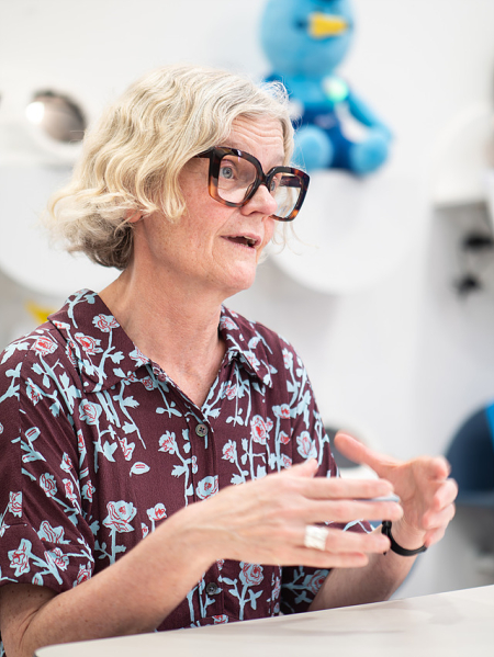 ▲브리짓 슬리프 휴먼라이츠워치 연구원.(이준호 기자)