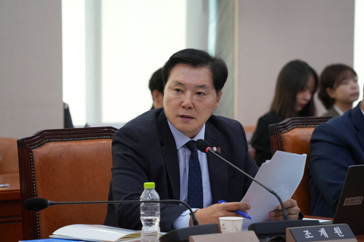 ▲더불어민주당 조계원(전남 여수시을) 국회의원. (사진제공=조계원 국회의원실)