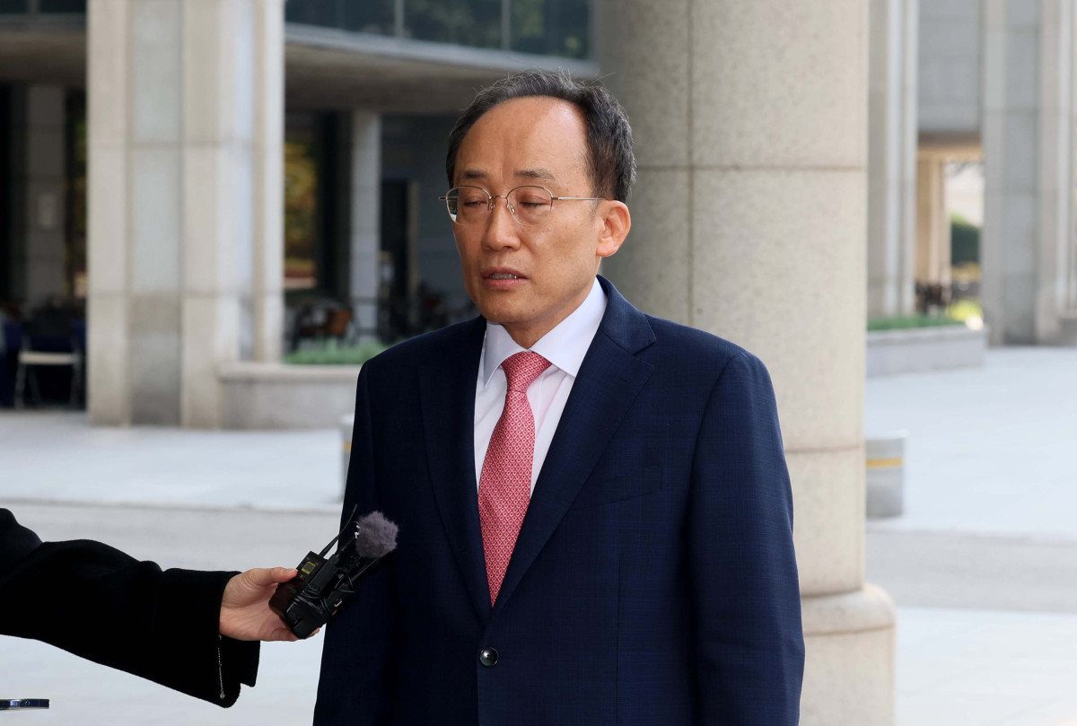 ▲'12·3 비상계엄' 당시 국민의힘 원내대표였던 추경호 의원이 30일 서울 서초구 서울고등검찰청에 마련된 내란특별검사팀 사무실에 피의자 신분으로 출석하고 있다. 추 의원은 계엄 해제 요구 결의안의 국회 표결을 의도적으로 방해했다는 의혹을 받고 있다. 신태현 기자 holjjak@