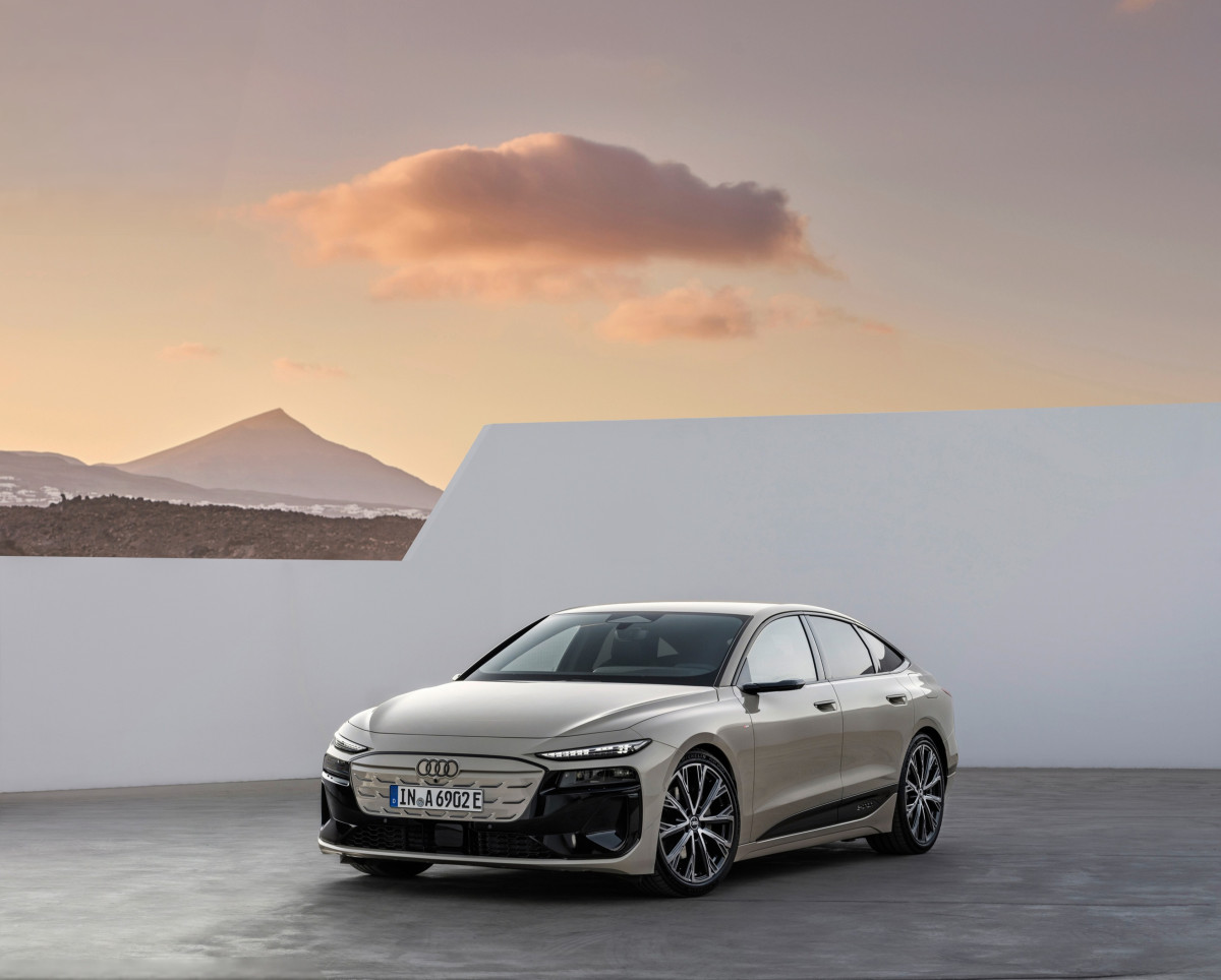 ▲아우디 A6 e-트론 전면부. (사진=아우디코리아)