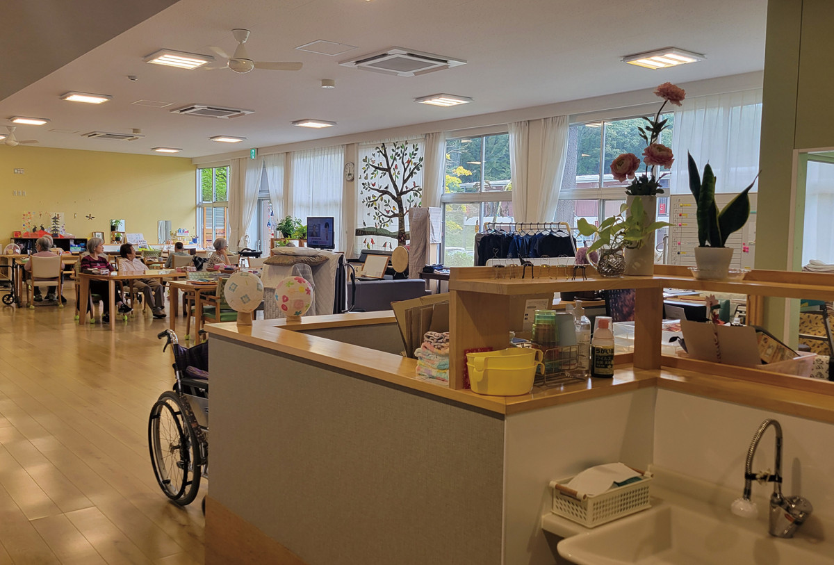 ▲지역 주민이 이용하는 주간보호센터. (신미화 교수)