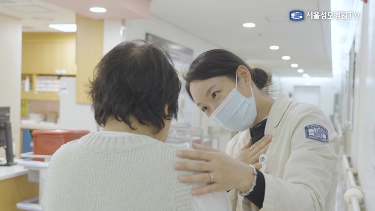 ▲서울성모병원 호스피스완화의료센터 이야기를 담은 다큐멘터리 ‘우리가 희망을 이야기하는 방식’ 스틸컷. (서울성모병원 )