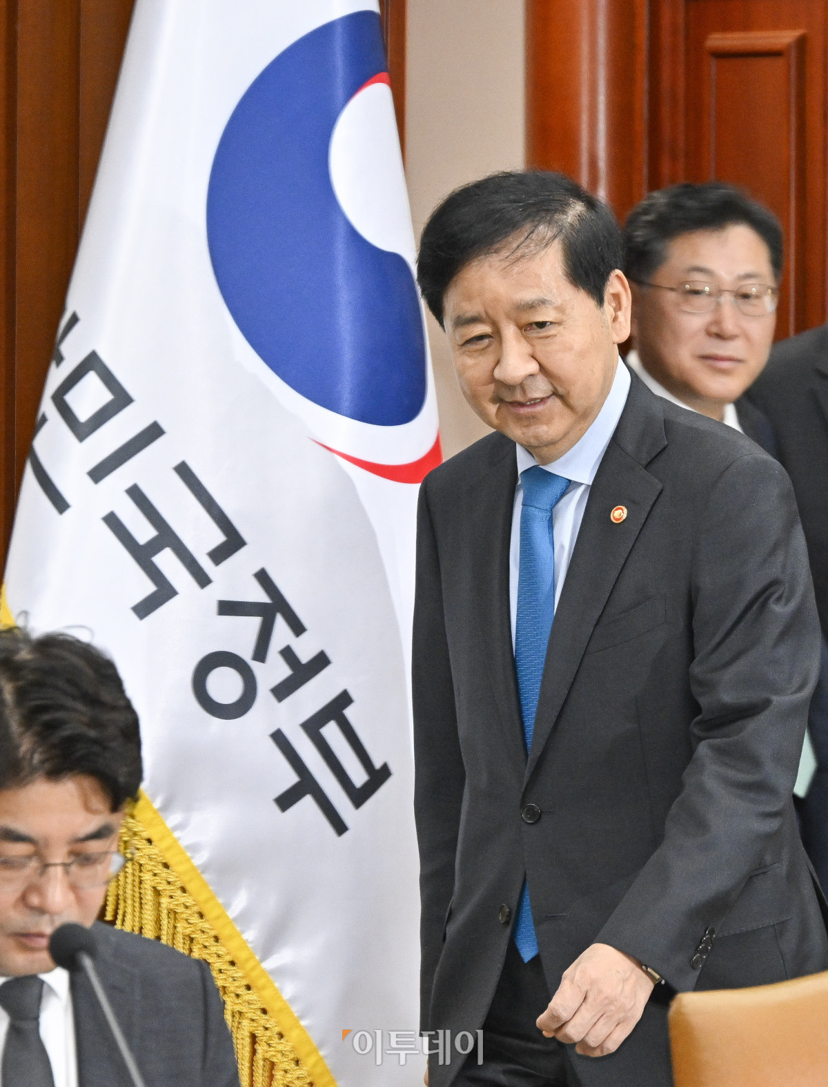 ▲구윤철 경제부총리 겸 기획재정부 장관이 31일 서울 종로구 정부서울청사에서 열린 제6차 공급망안정화위원회에 참석하고 있다. 조현호 기자 hyunho@