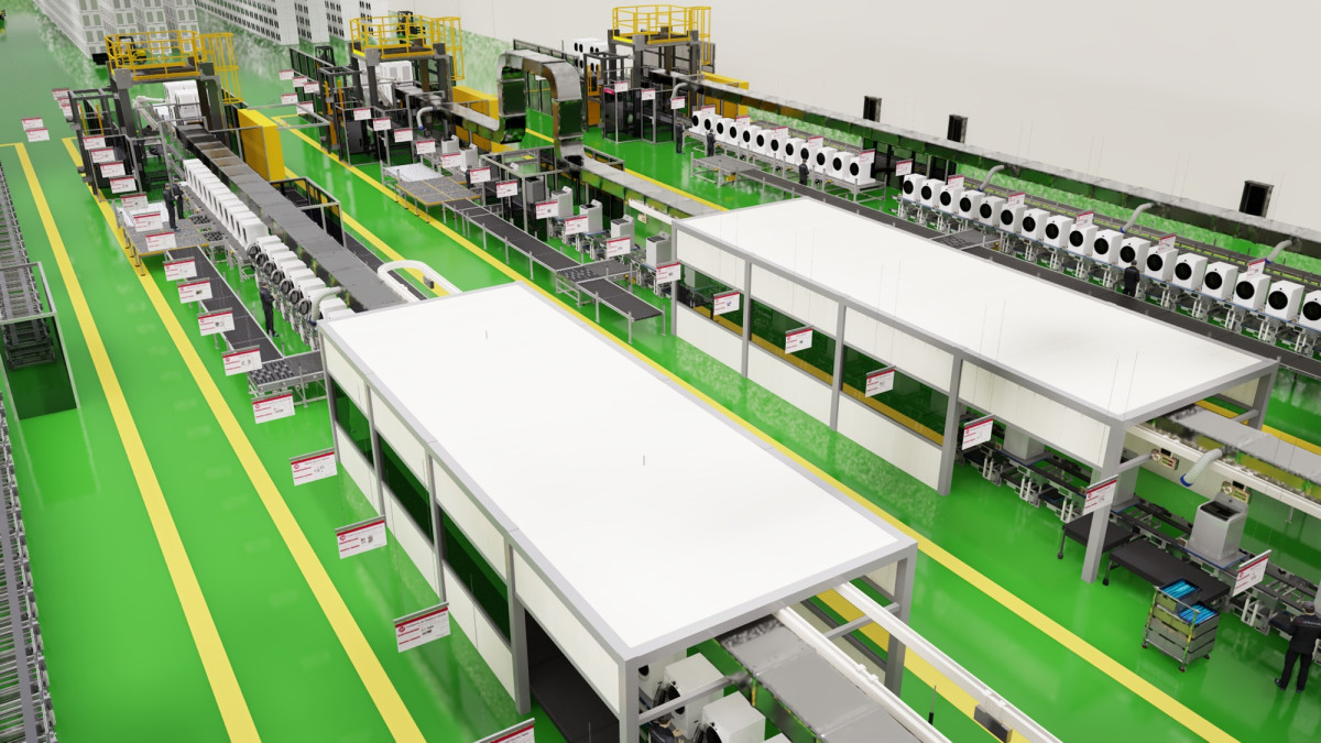 ▲엔비디아 AI 플랫폼을 통해 구축한 LG전자 디지털트윈 솔루션 (자료제공=LG전자)