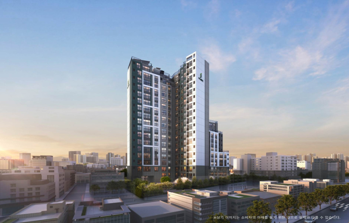 ▲'홍대입구 센트럴 아르떼 해모로' 투시도