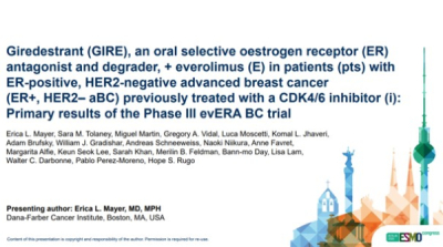 로슈, ‘경구 SERD’ 유방암 3상 ESR1변이군 “PFS 62%↑”