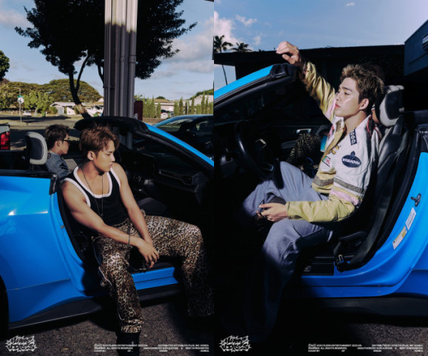 ▲세븐틴 에스쿱스X민규(사진제공=플레디스)