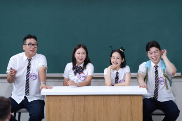 ▲'아는형님' 박준형, 김지혜, 김가연, 임요환(사진제공=JTBC)