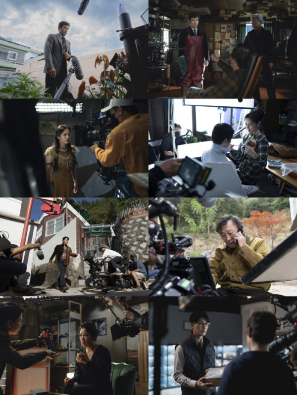 ▲'어쩔수가없다' 비하인드 스틸컷(사진제공=CJ ENM)