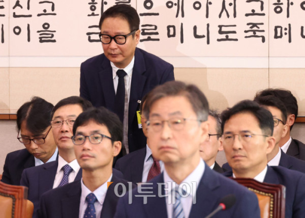 ▲김태형 21그램 대표가 16일 서울 여의도 국회에서 열린 법제사법위원회 국정감사에 참석하고 있다. 고이란 기자 photoeran@