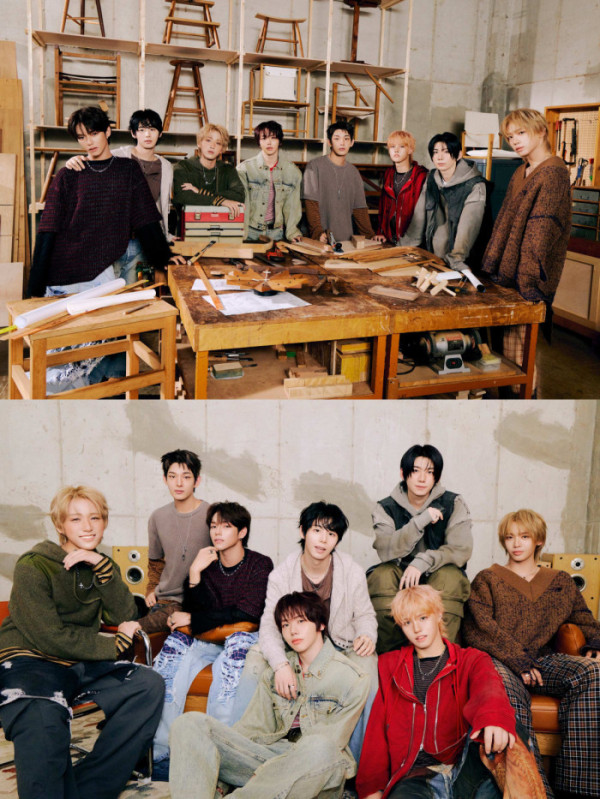 ▲아홉 단체 콘셉트 포토(사진제공=F&F엔터테인먼트)