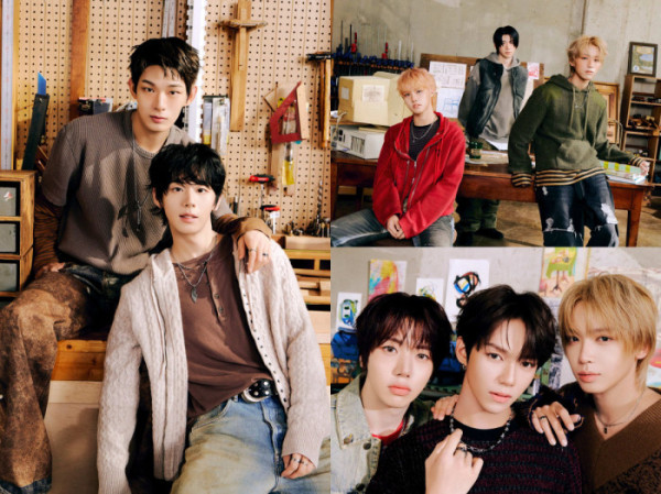 ▲아홉 유닛 콘셉트 포토(사진제공=F&F엔터테인먼트)