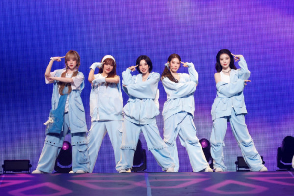 ▲아이들 일본투어 고베 공연(사진제공=큐브엔터테인먼트)