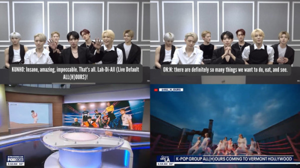▲올아워즈(사진 = 유튜브 채널 'FOX 11 Los Angeles', FOX 11 'GOOD DAY LA' 방송 화면 캡쳐)