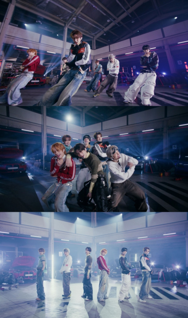 ▲투어스 'OVERDRIVE' 오픈 마이크 영상(사진제공=지니어스)