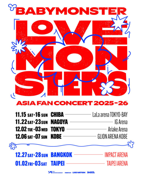 ▲베이비몬스터(사진제공=YG엔터테인먼트)