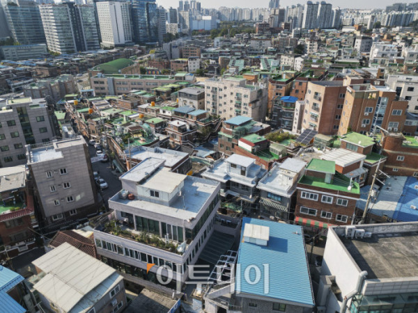 ▲28일 서울 구로구 가리봉2구역 재개발 사업 현장 모습. 조현호 기자 hyunho@