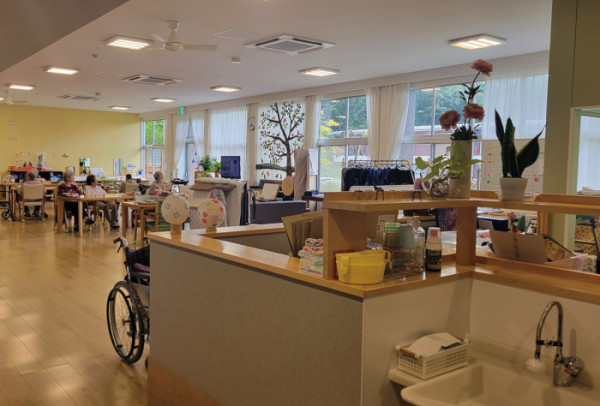 ▲지역 주민이 이용하는 주간보호센터. (신미화 교수)