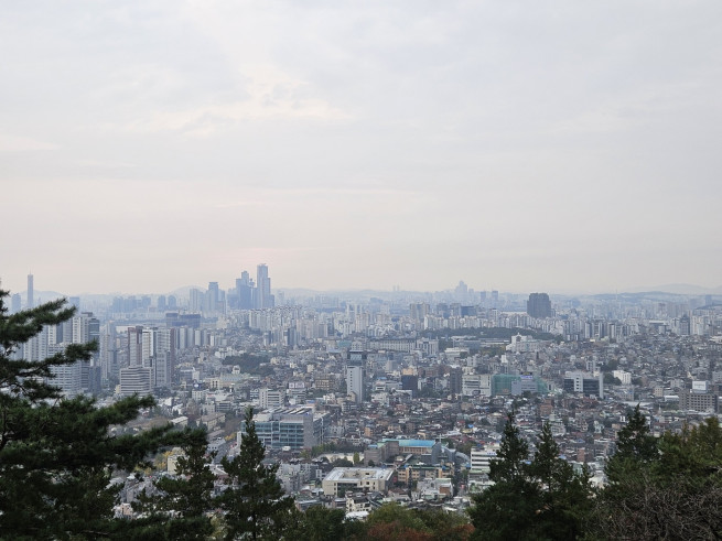 ▲서울 남산 무장애길 노을전망대 모습. (사진=정용욱 기자 dragon@)