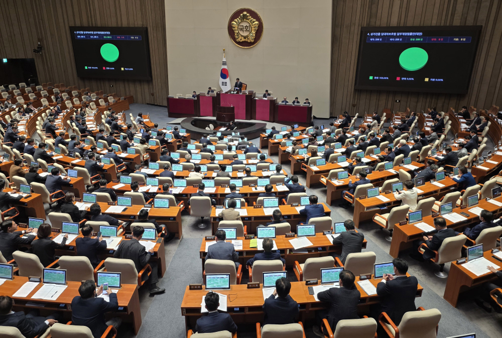 ▲국회 본회의 모습 (고이란 기자 photoeran@)