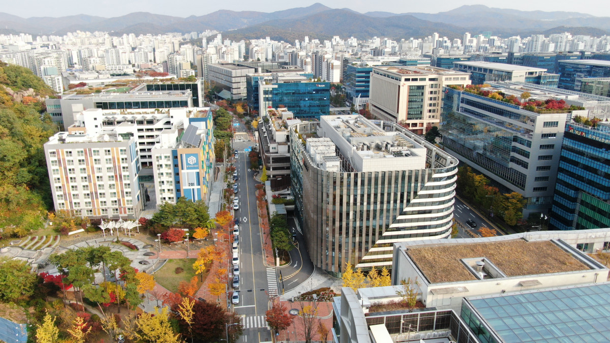 ▲판교테크노밸리 전경. (사진제공=판교테크노밸리 홈페이지)