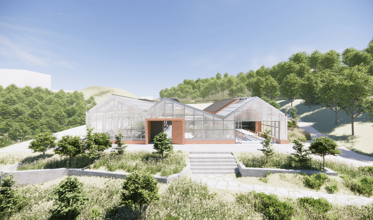 ▲정원지원센터 리모델링 조감도(외부) (노원구청)