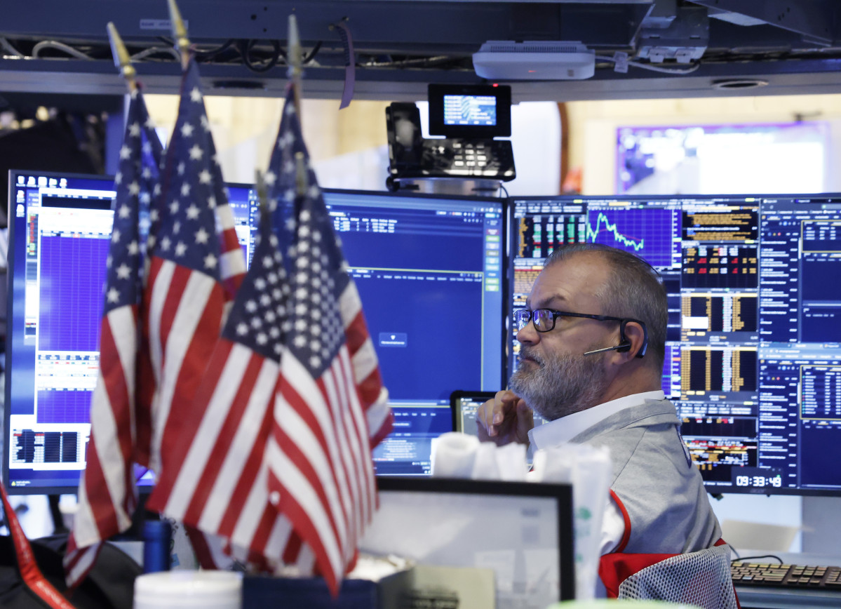 ▲뉴욕증권거래소(NYSE) 3일(현지시간) 모습.  (UPI연합뉴스)