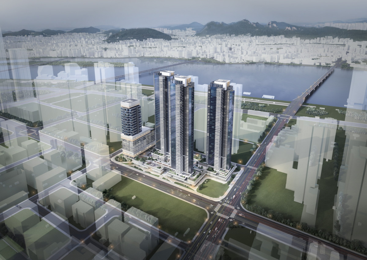 ▲여의도 한양아파트 조감도 (서울시 영등포구)