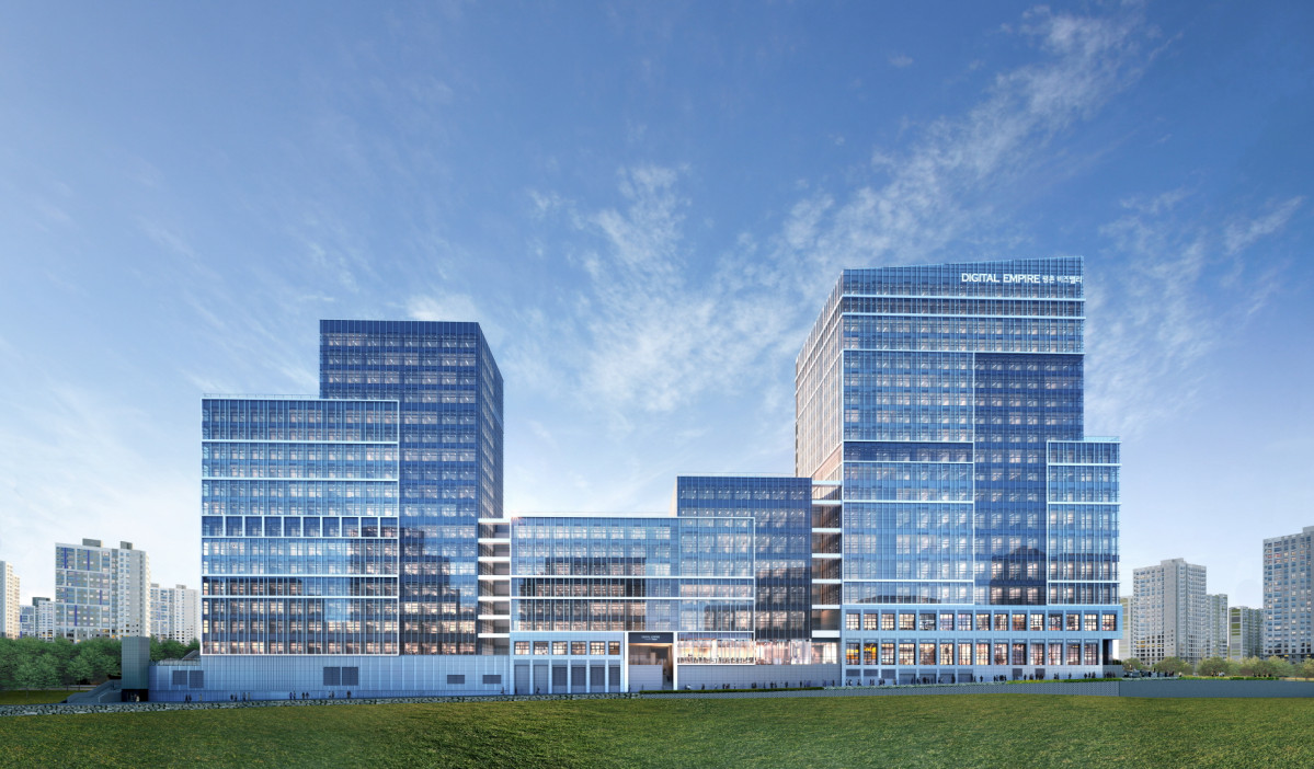 ▲‘디지털 엠파이어 평촌 비즈밸리’ 투시도