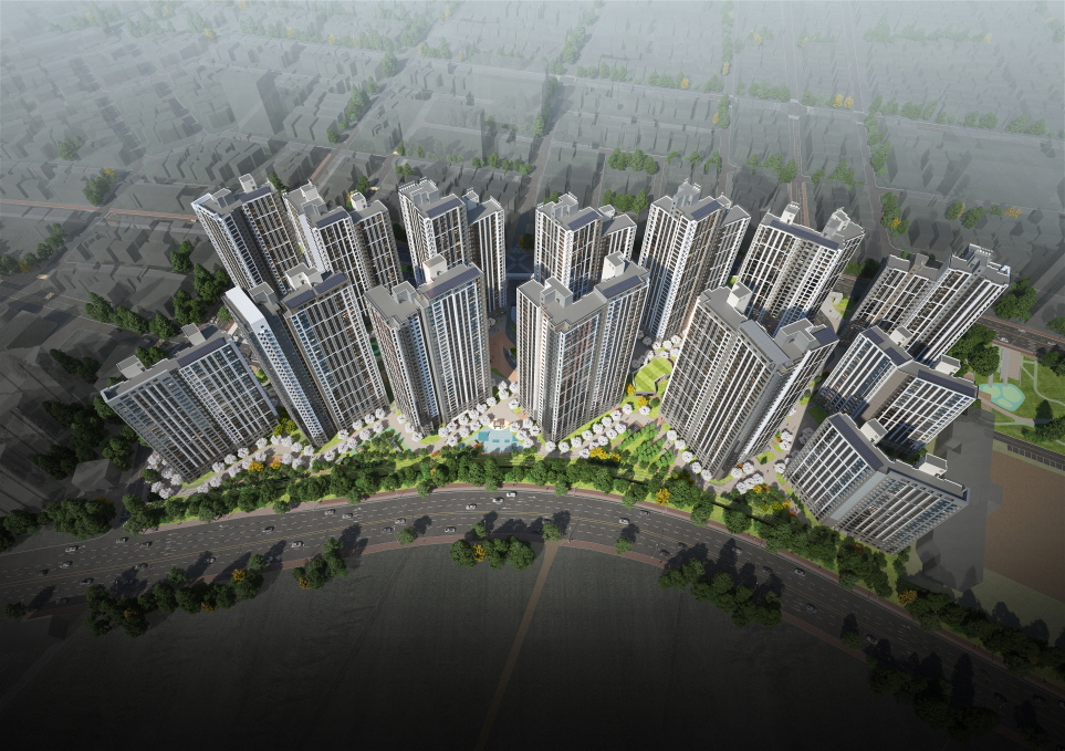 ▲‘힐스테이트 평택역센트럴시티’ 조감도