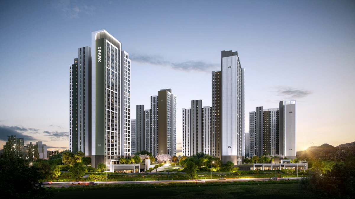 ▲'운정 아이파크 시티' 투시도