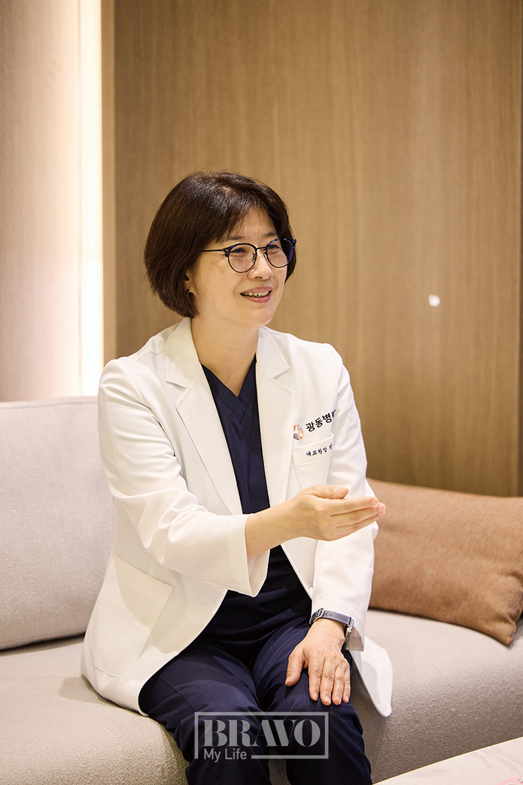 ▲광동병원 박민정 대표원장 겸 글로벌검진센터장. 성민하 프리랜서 s-mean@naver.com