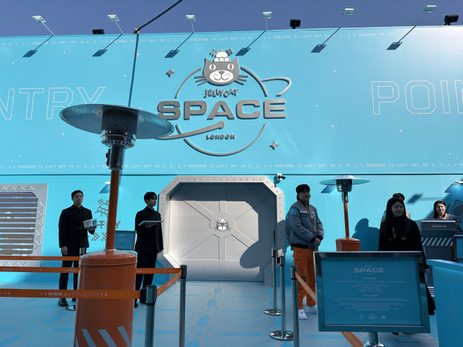 ▲서울 성동구 성수동 젤리캣 스페이스 팝업스토어 전경. (서이원 기자 @iwonseo96)